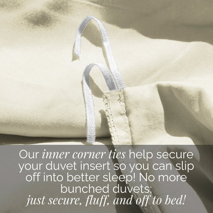 Set copripiumino Vilano Comfort Premium ultra morbido, 3 pezzi