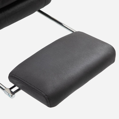 Poltrona da ufficio reclinabile con massaggio, riscaldata e vibrazione in microfibra Vinsetto