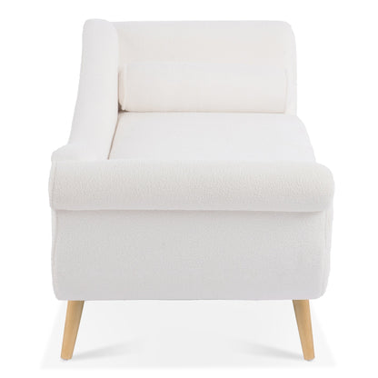 Chaise longue vintage con braccioli a spirale di Christopher Knight Home