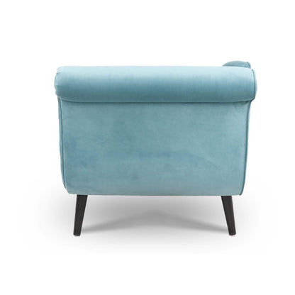 Chaise longue vintage con braccioli a spirale di Christopher Knight Home