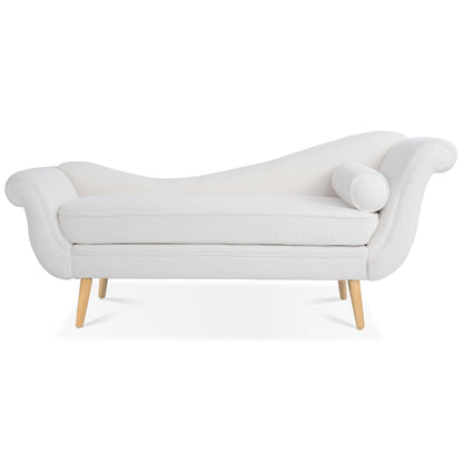 Chaise longue vintage con braccioli a spirale di Christopher Knight Home