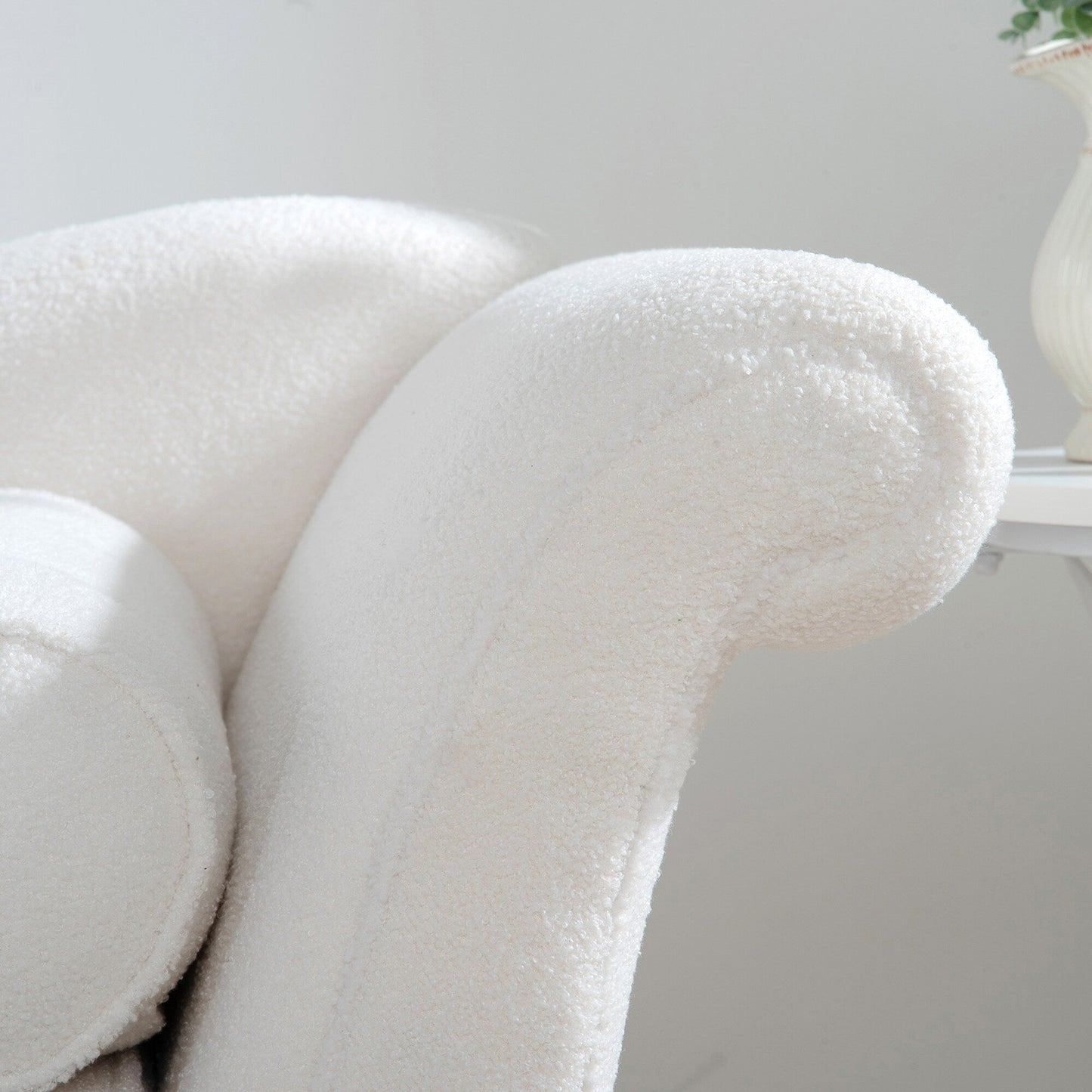 Chaise longue vintage con braccioli a spirale di Christopher Knight Home