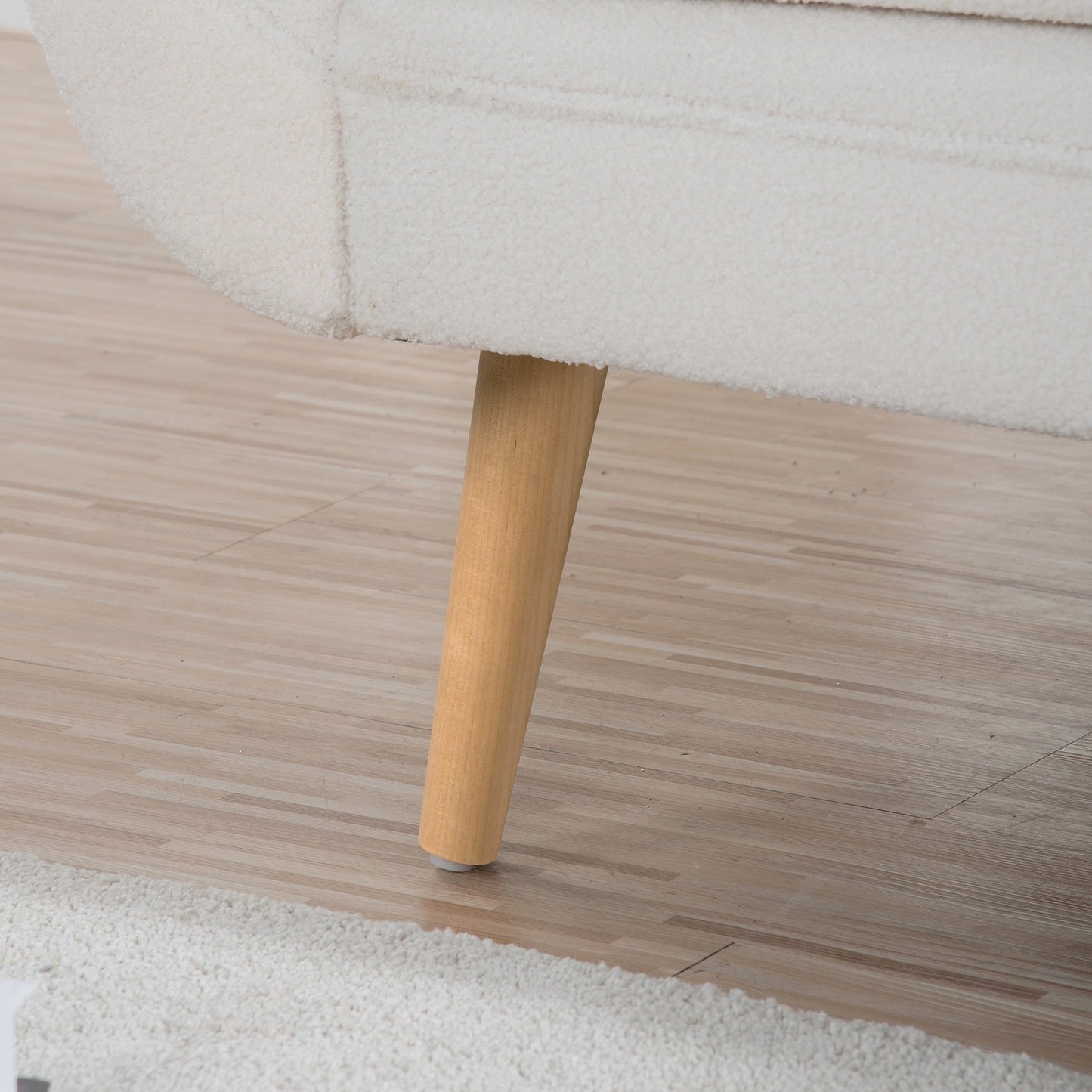 Chaise longue vintage con braccioli a spirale di Christopher Knight Home