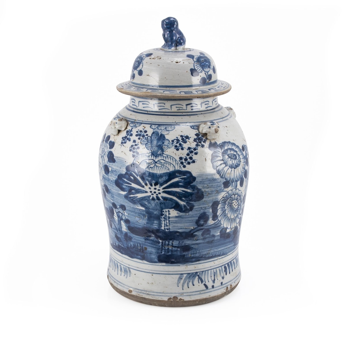 Vaso da tempio vintage, piante per quattro stagioni - Piccolo