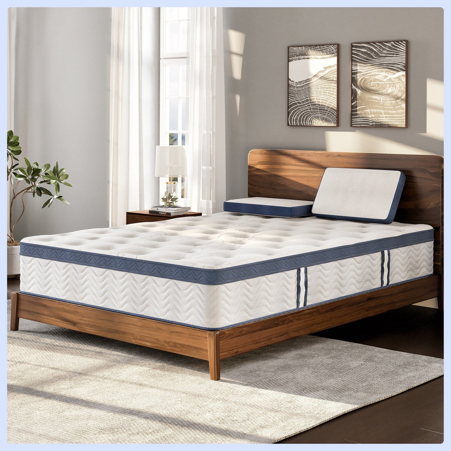 Materasso - Tessuto in memory foam da 12 pollici