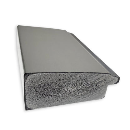 Specchio da parete per bagno bisellato - Cornice in nichel spazzolato Vista