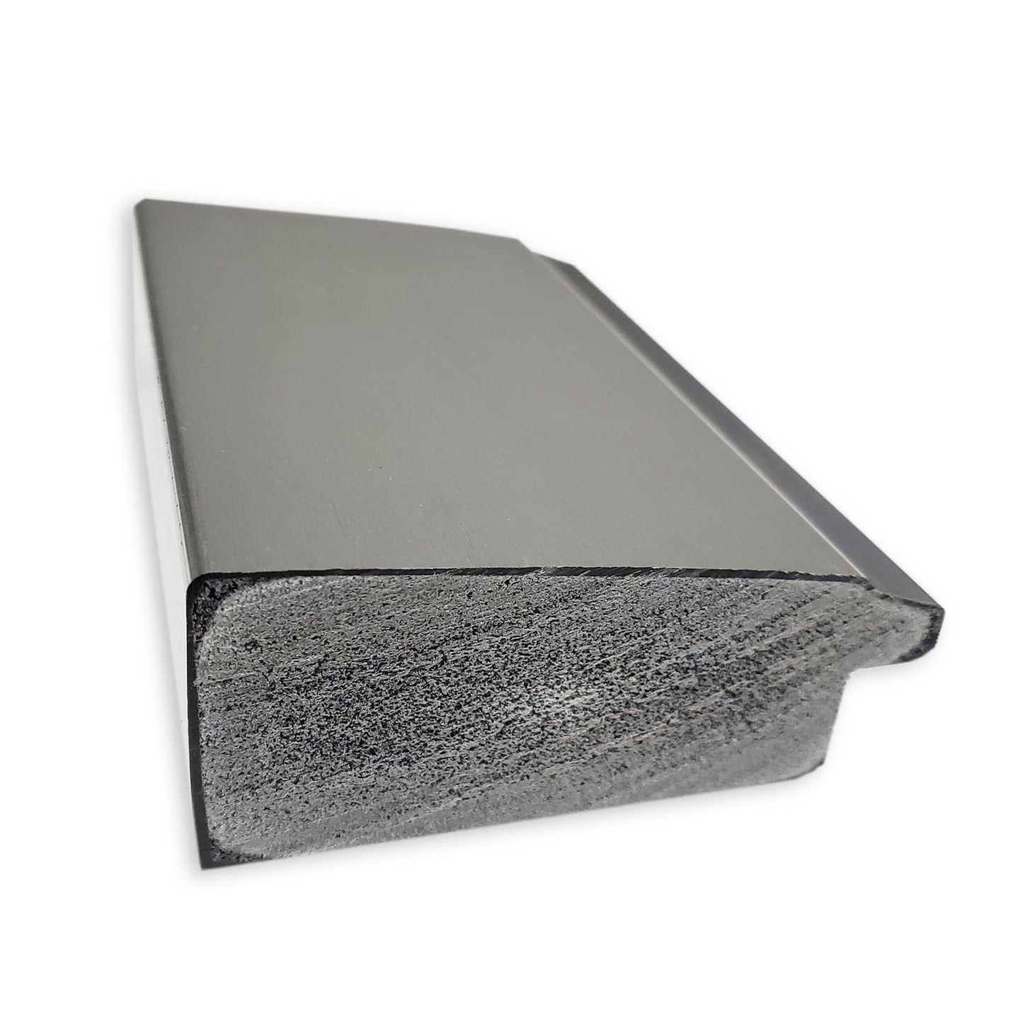 Specchio da parete per bagno bisellato - Cornice in nichel spazzolato Vista