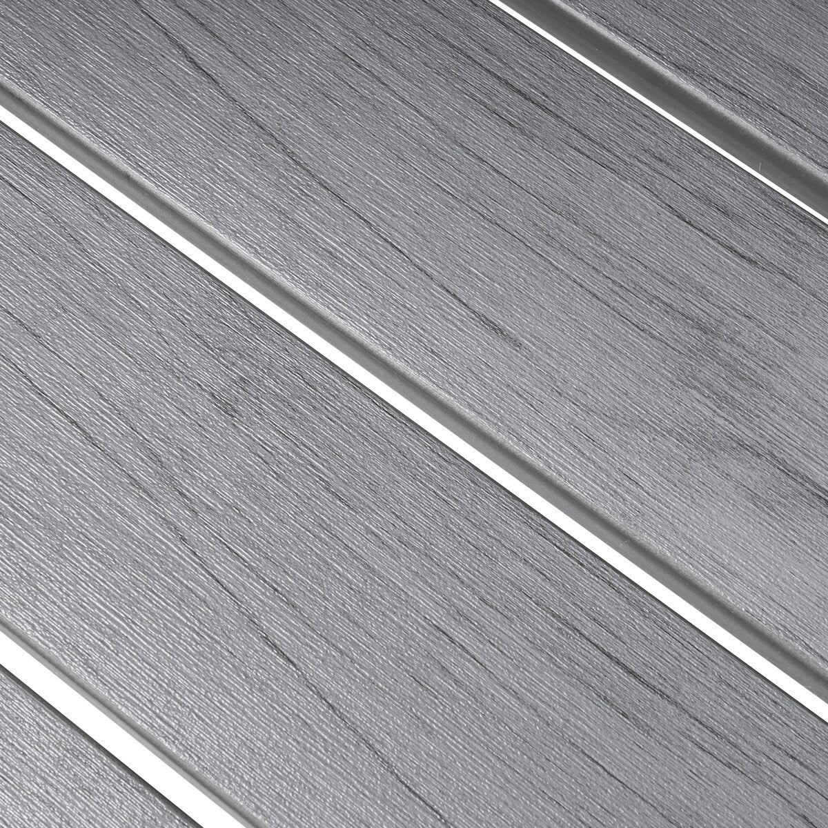 Set da pranzo per esterni VredHom da 9 pezzi con sedie impilabili - Set da 9