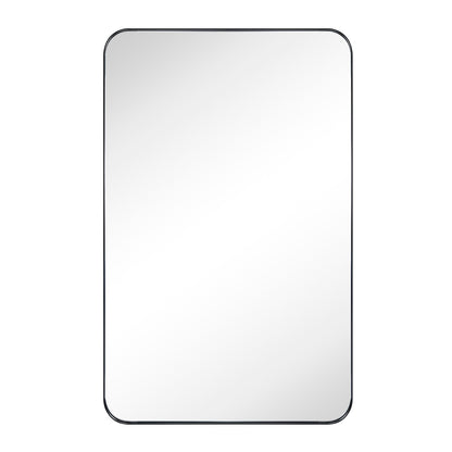 Mobiletto porta medicinali con cornice incassata TEHOME WH, specchio e ripiani regolabili