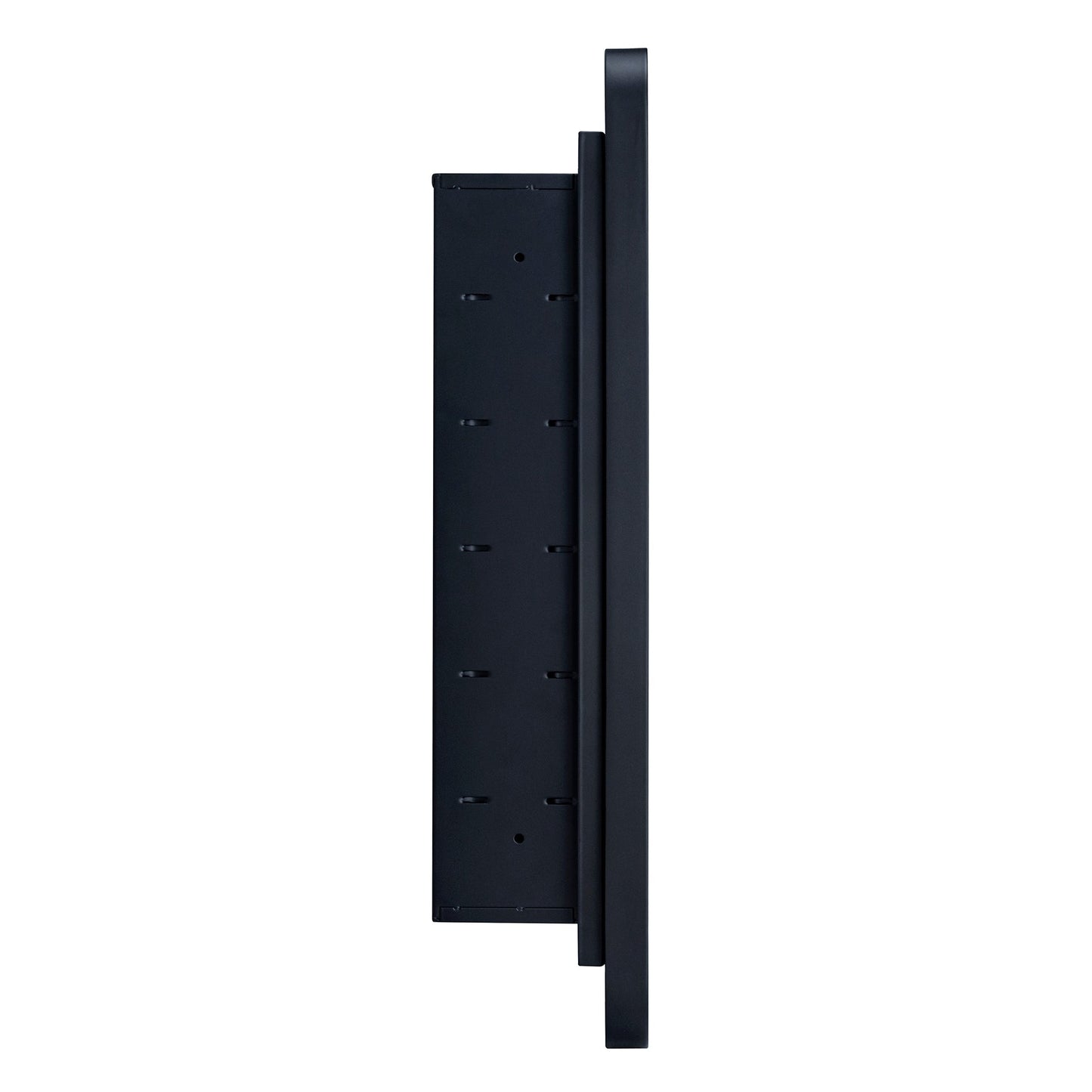 Mobiletto porta medicinali con cornice incassata TEHOME WH, specchio e ripiani regolabili