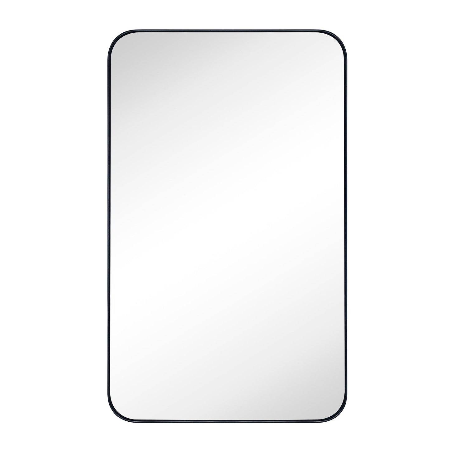 Mobiletto porta medicinali con cornice incassata TEHOME WH, specchio e ripiani regolabili