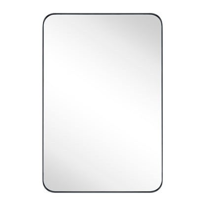 Mobiletto porta medicinali con cornice incassata TEHOME WH, specchio e ripiani regolabili