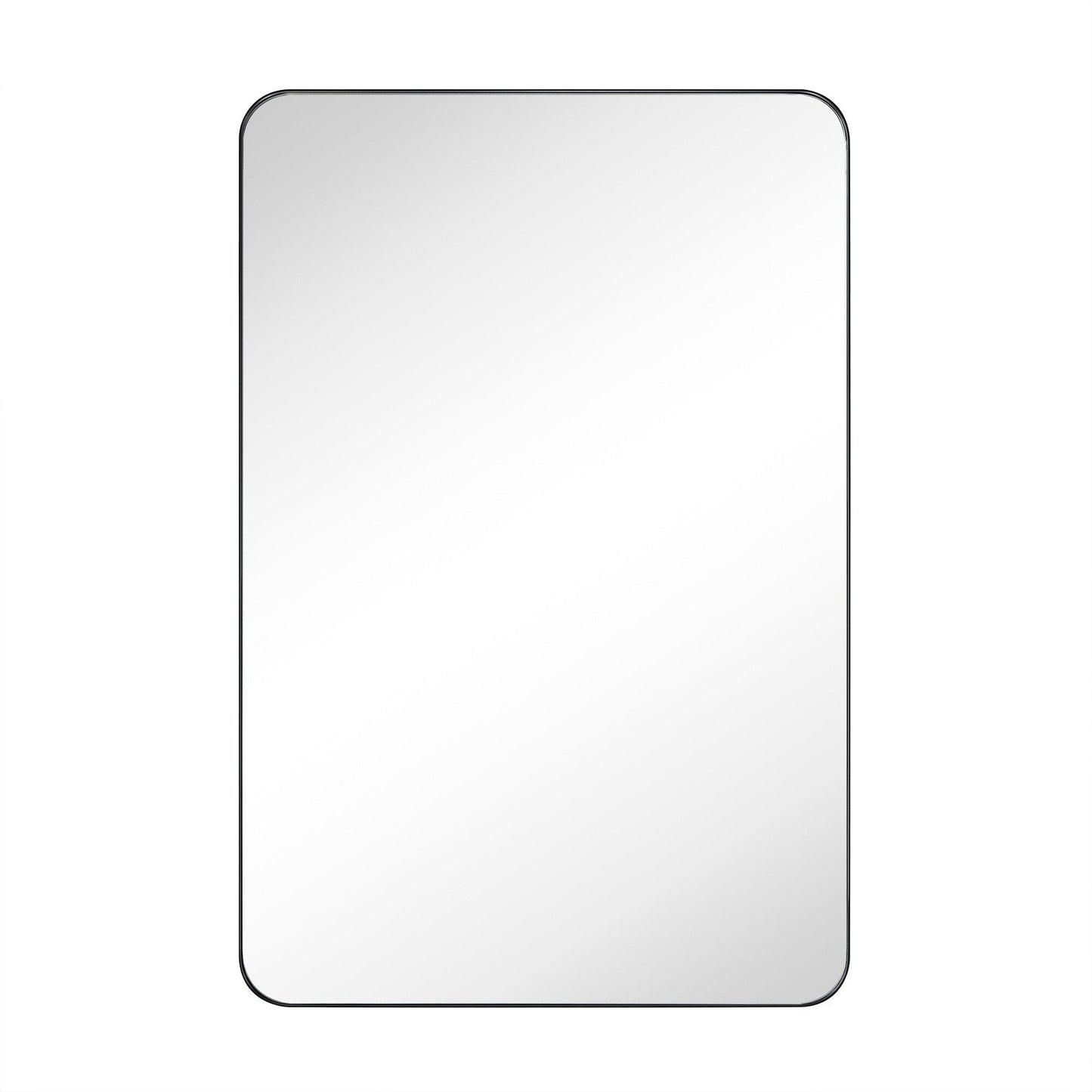 Mobiletto porta medicinali con cornice incassata TEHOME WH, specchio e ripiani regolabili