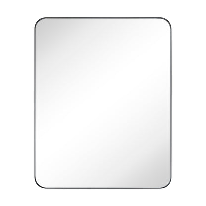 Mobiletto porta medicinali con cornice incassata TEHOME WH, specchio e ripiani regolabili