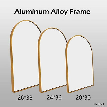 Specchio da parete per bagno ad arco YVANLA