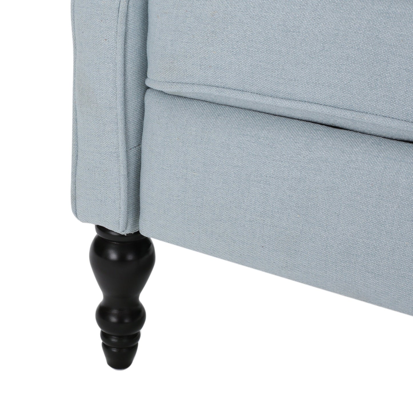 Poltrona reclinabile con schienale alto e rivestimento in tessuto Walter di Christopher Knight Home