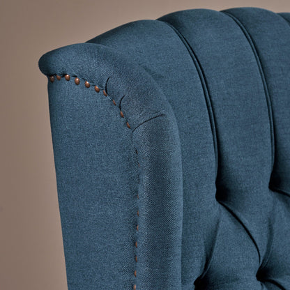 Poltrona reclinabile con schienale alto e rivestimento in tessuto Walter di Christopher Knight Home