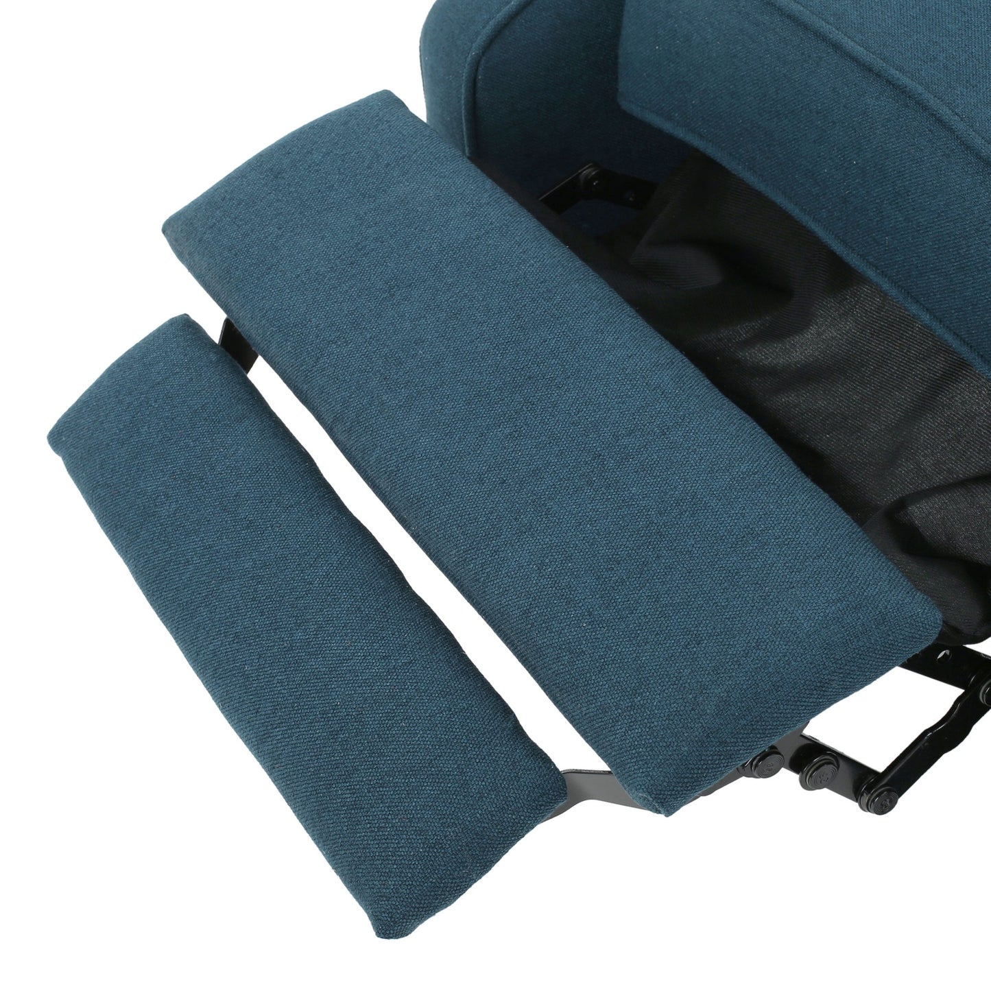 Poltrona reclinabile con schienale alto e rivestimento in tessuto Walter di Christopher Knight Home