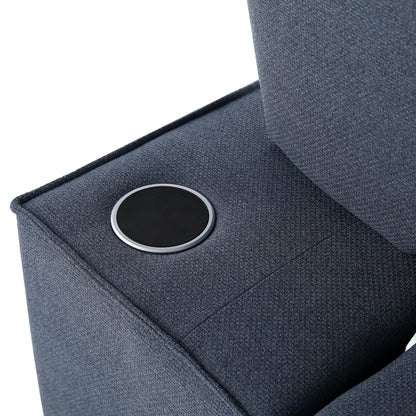 Divano letto in tessuto impermeabile con altoparlante Bluetooth