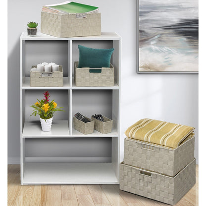 Set di cestini intrecciati da 7 pezzi