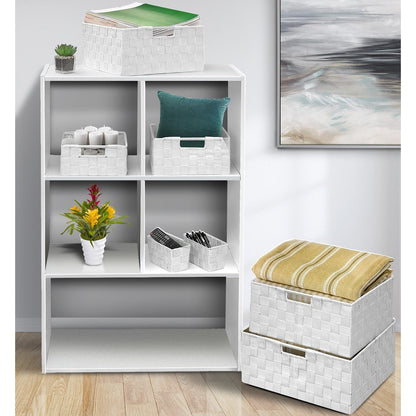 Set di cestini intrecciati da 7 pezzi