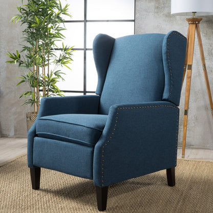 Poltrona reclinabile Wescott Wingback Pushback di Christopher Knight Home