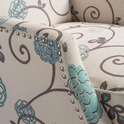 Poltrona reclinabile Wescott Wingback Pushback di Christopher Knight Home