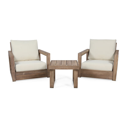 Set da chat in legno di acacia Westchester di Christopher Knight Home