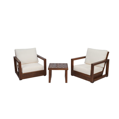 Set da chat in legno di acacia Westchester di Christopher Knight Home