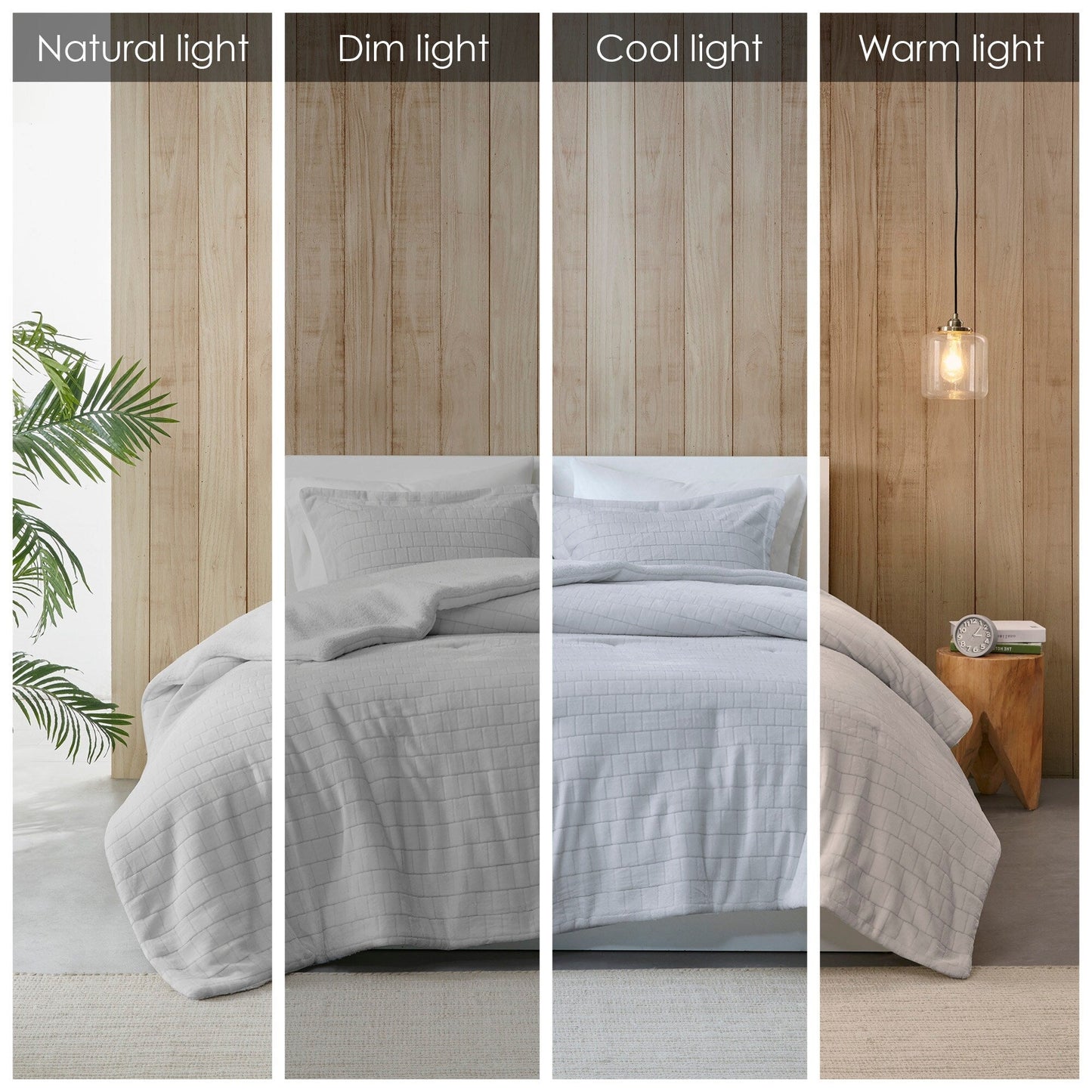 Set copripiumino Whitney Plush to Sherpa di Madison Park