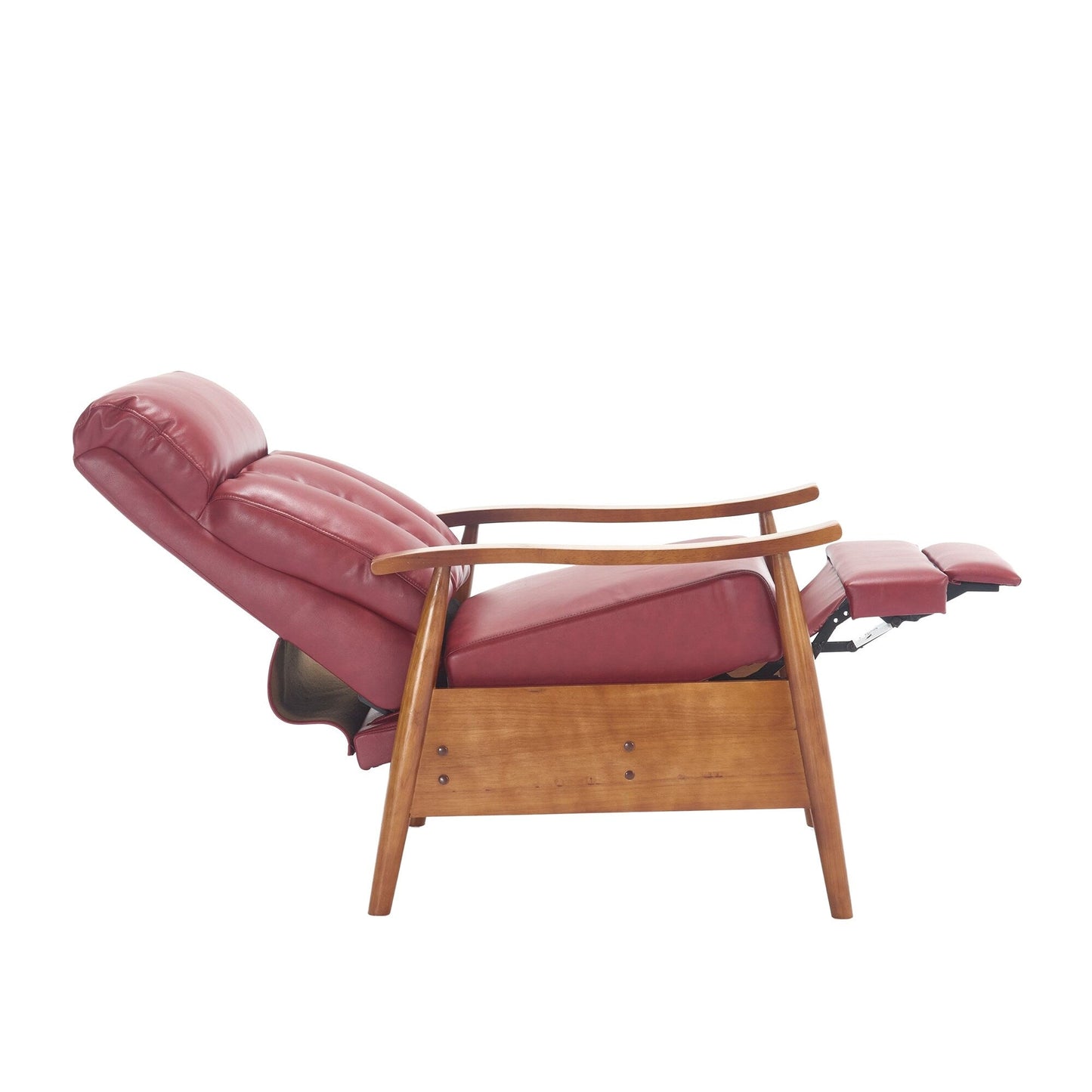 Poltrona chaise longue regolabile rosso vino 26.38