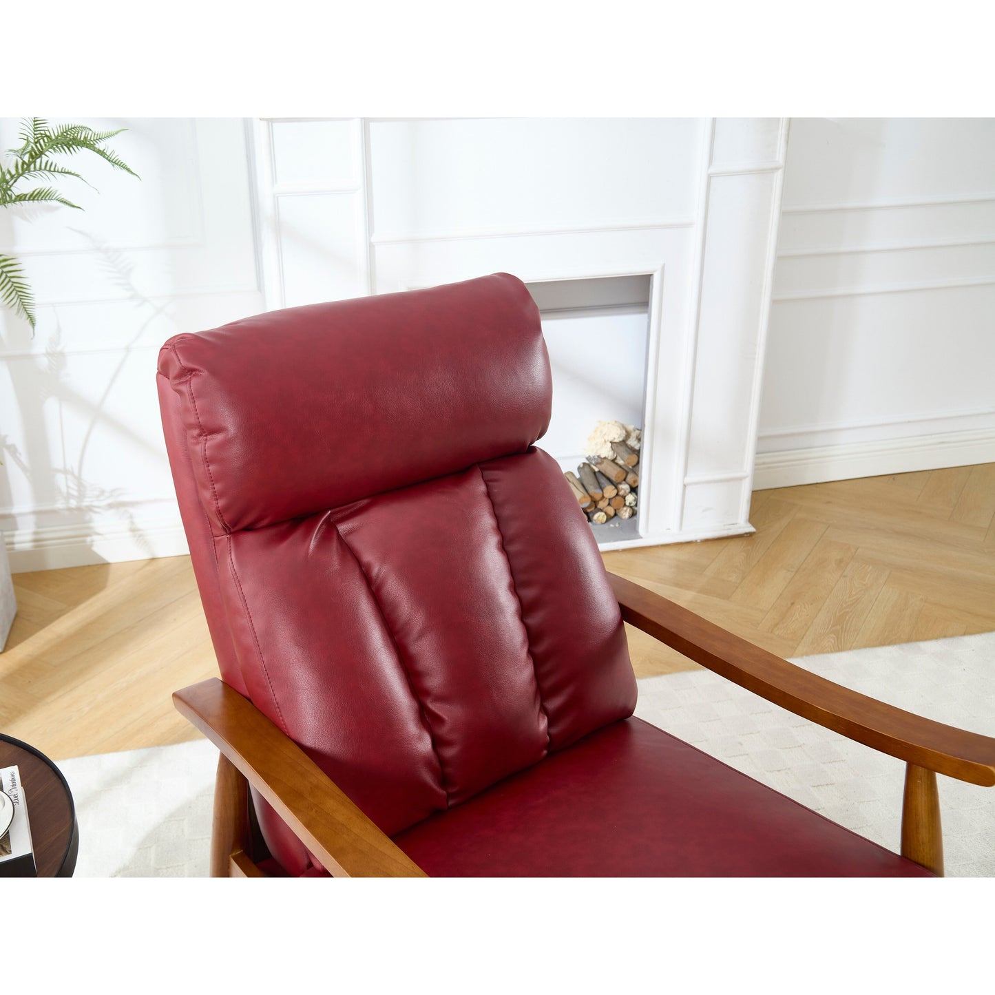 Poltrona chaise longue regolabile rosso vino 26.38