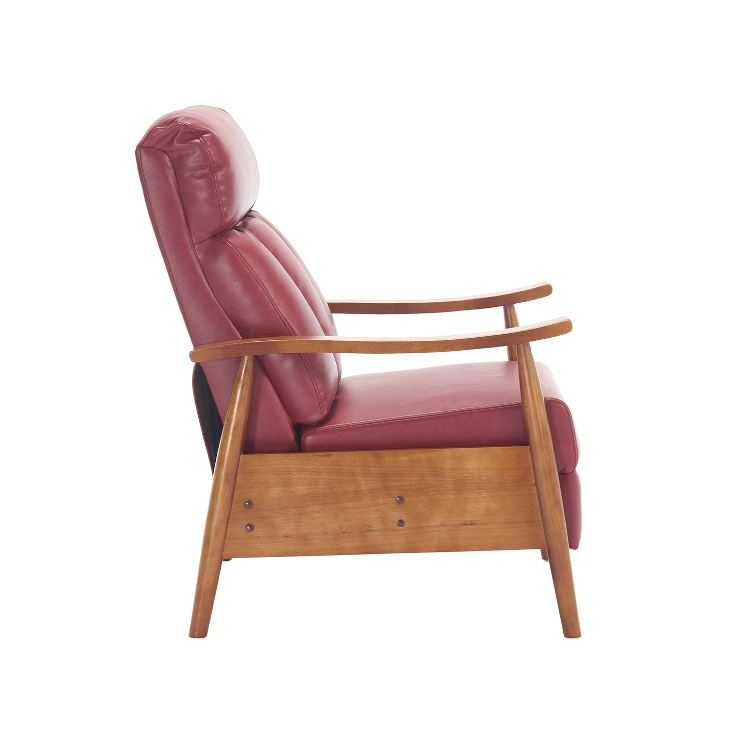 Poltrona chaise longue regolabile rosso vino 26.38