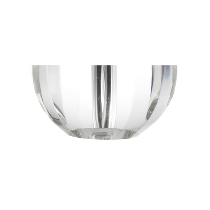 Lampada da tavolo a LED Goddard 16 Crystal Ball/Metal, di JONATHAN Y