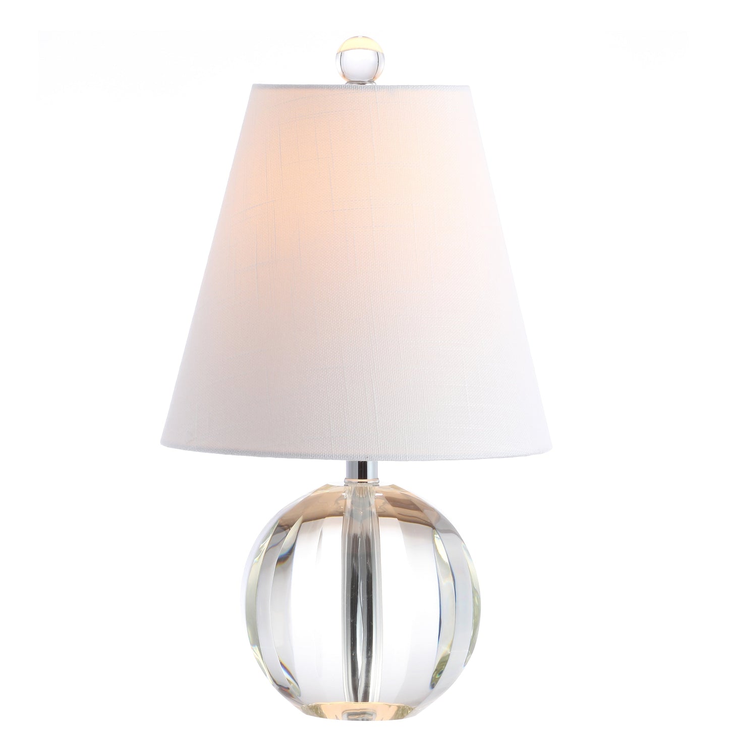 Lampada da tavolo a LED Goddard 16 Crystal Ball/Metal, di JONATHAN Y