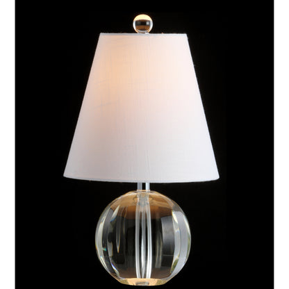 Lampada da tavolo a LED Goddard 16 Crystal Ball/Metal, di JONATHAN Y