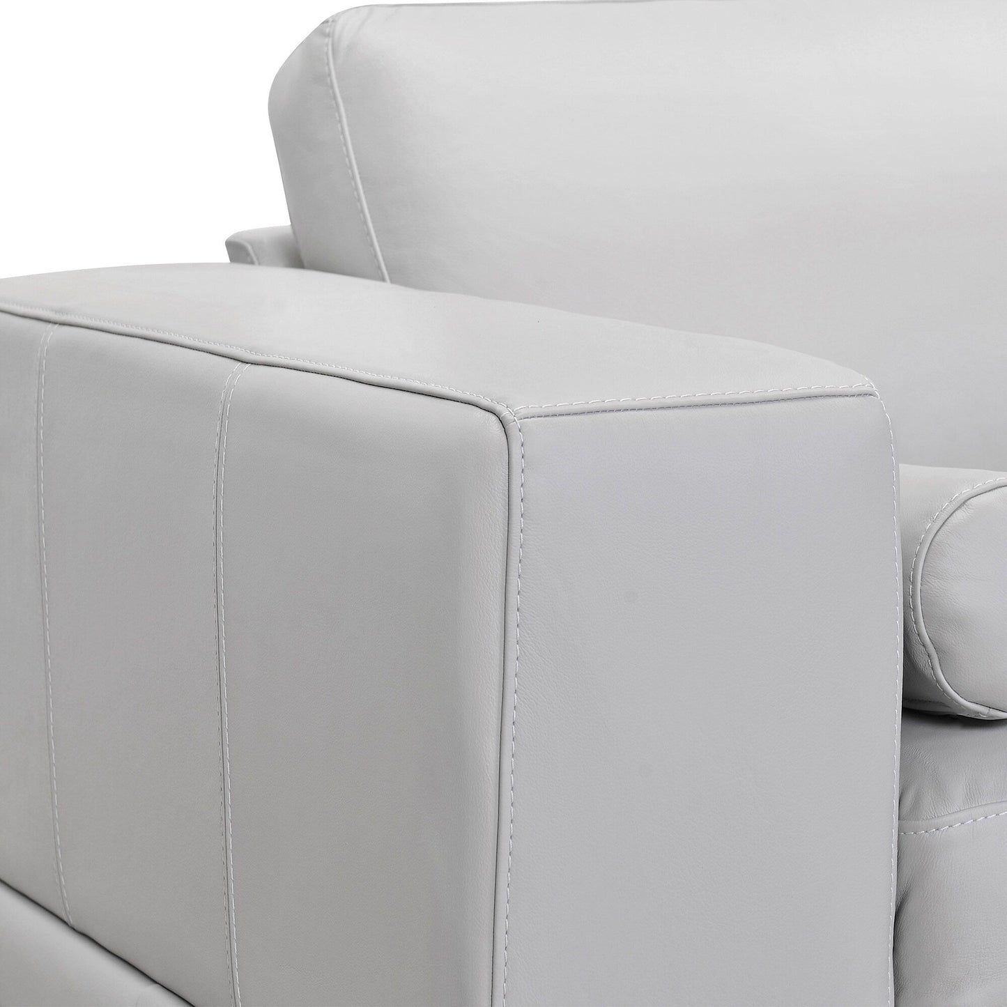 Divano moderno in vera pelle Wynne