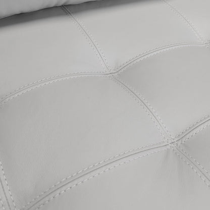 Divano moderno in vera pelle Wynne