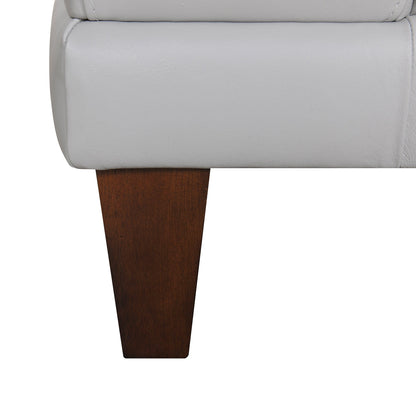 Divano moderno in vera pelle Wynne