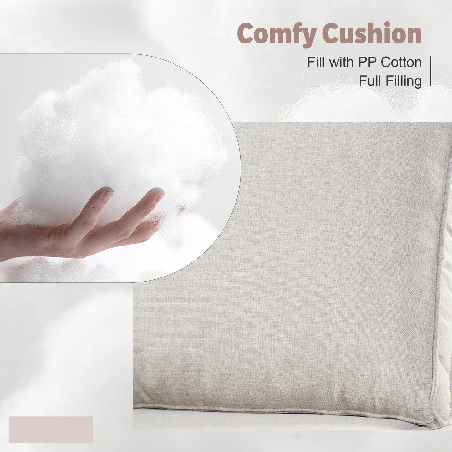 Set di mobili da esterno in vimini da 13 pezzi XIZZI con tavolo da fuoco