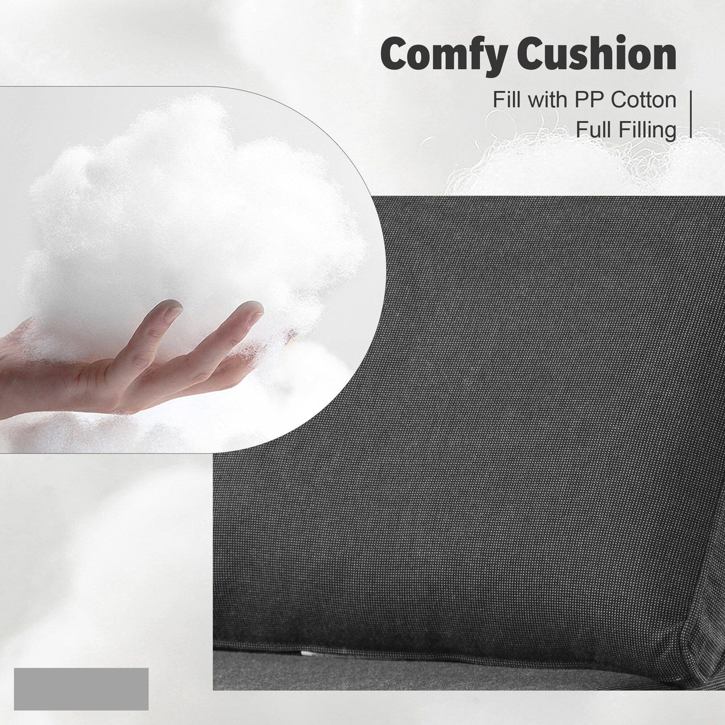 Set di mobili da esterno in vimini da 13 pezzi XIZZI con tavolo da fuoco