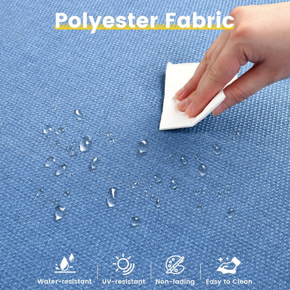 Set da conversazione in vimini da 6 pezzi per mobili da giardino XIZZI con sedia girevole