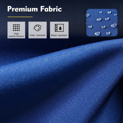 Set di divani da conversazione con seduta profonda per mobili da esterno in vimini da patio XIZZI da 6 pezzi