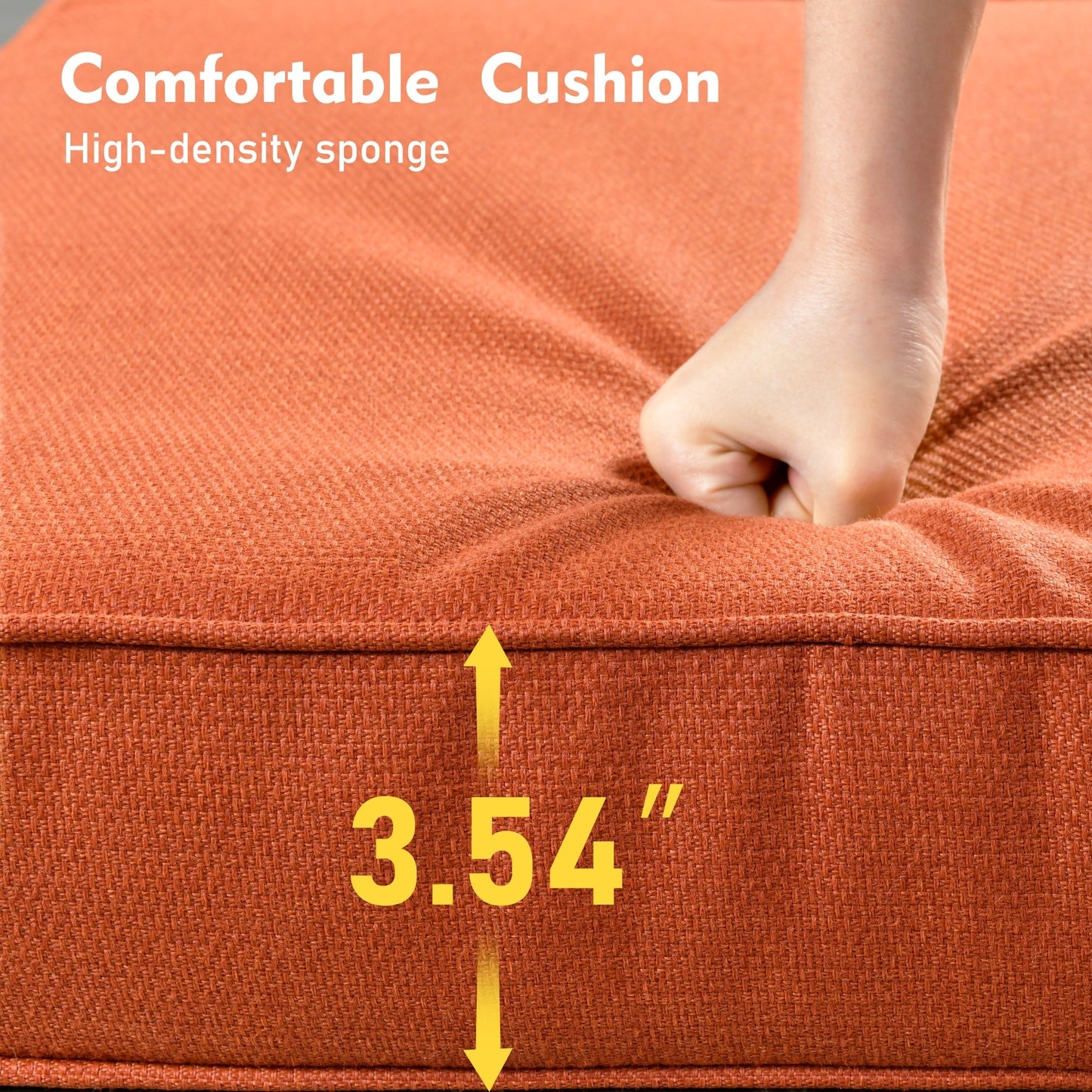 Set di mobili da giardino XIZZI da 8 pezzi, sedie girevoli per esterni in vimini