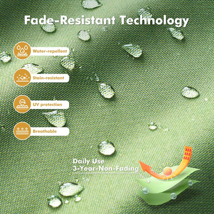 Set di mobili da esterno XIZZI con tavolo da fuoco