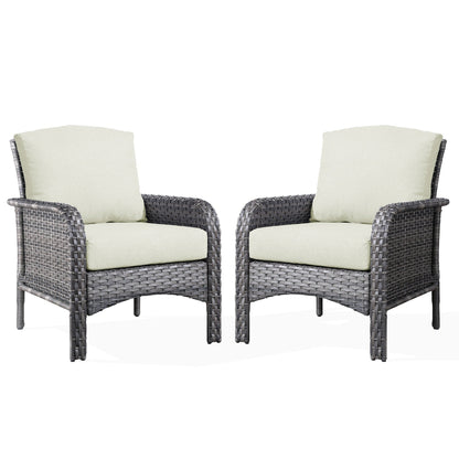 Set di sedie in vimini per esterni XIZZI (set da 2)