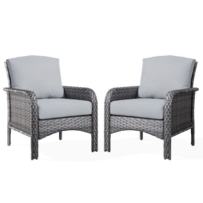 Set di sedie in vimini per esterni XIZZI (set da 2)