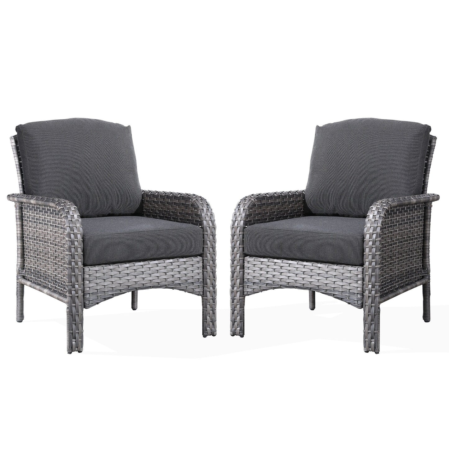 Set di sedie in vimini per esterni XIZZI (set da 2)