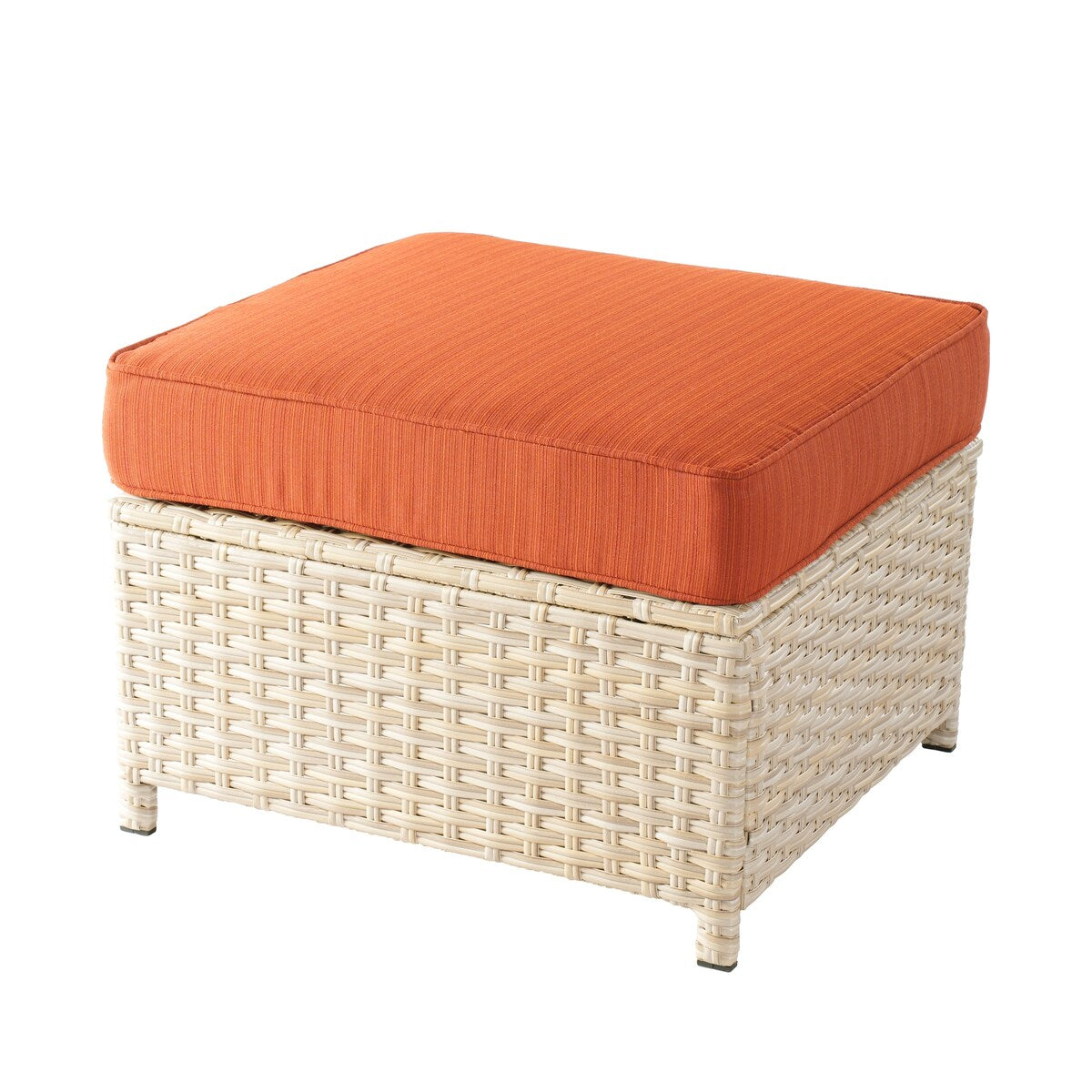 Mobili da giardino in vimini XIZZI da 6 pezzi con braciere a legna