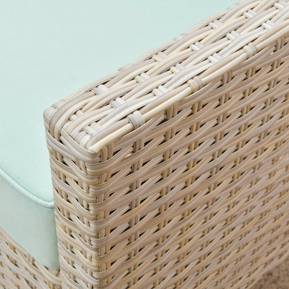 Set di divani da conversazione in rattan e vimini per esterni XIZZI, 5 pezzi